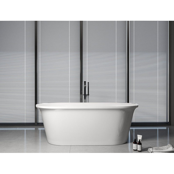 Ванна отдельностоящая Aquanet Family Smart 170х78 см 260047, белый фото 6