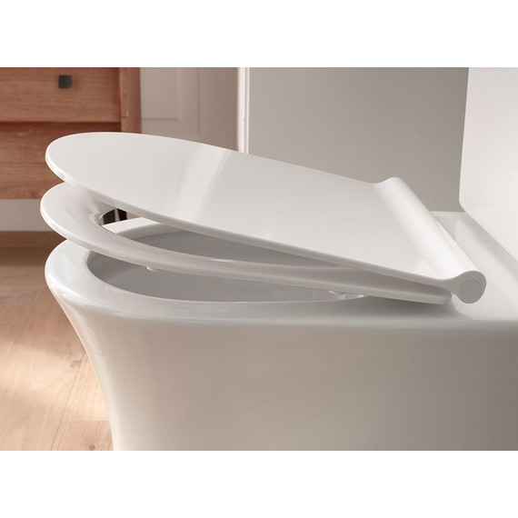 Сиденье с крышкой для унитаза Jacob Delafon Aleo/Soprano микролифт E33127-0 фото 4