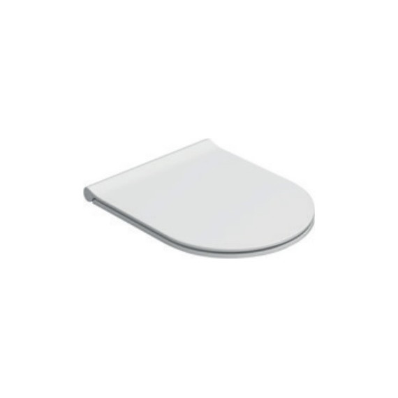 Сиденье с крышкой для унитаза Globo Mode микролифт ME020BI фото 