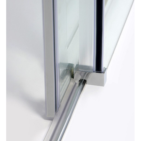 Душевое ограждение WasserKraft Alme 140x90 см 15R36 (стекло 8 мм), хром/прозрачное фото 10