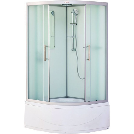 Душевая кабина Esbano ES-110CRB 110x110 см ESKB110CRB, хром/матовое фото 