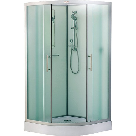 Душевая кабина Esbano ES-80C 80x80 см ESKB80C, хром/матовое фото 