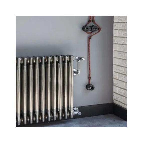 Радиатор Zehnder Charleston Retrofit 3057 490х570 мм (10 секций) боковое подключение фото 3