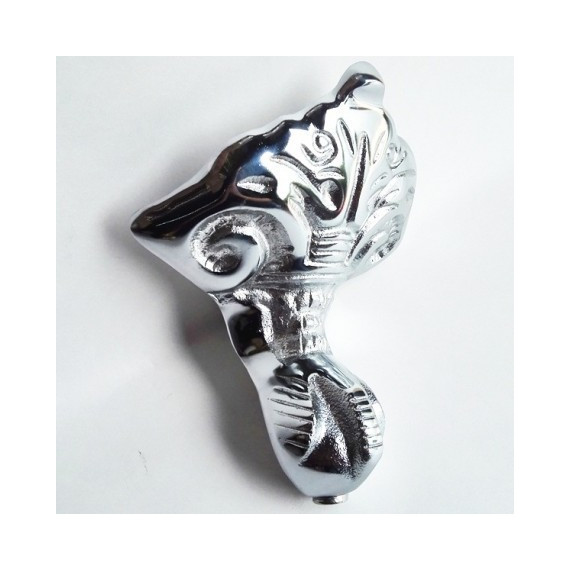 Ванна отдельностоящая Magliezza Gracia CR 170x76 см, черный (ножки хром) фото 4