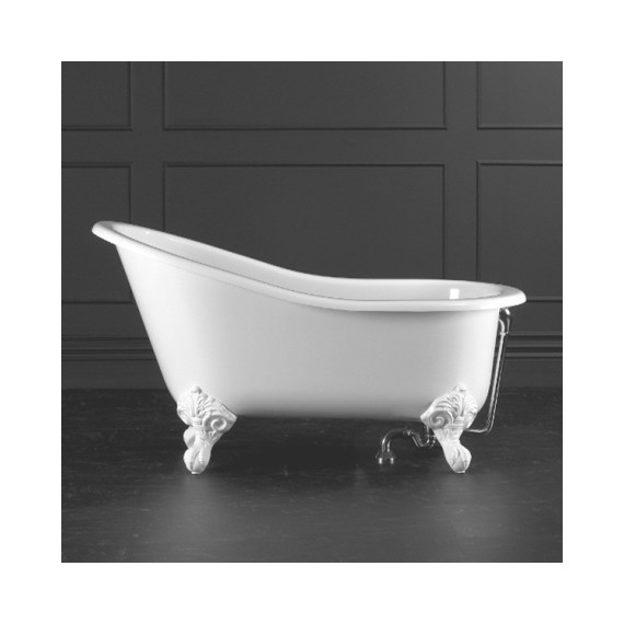 Ванна отдельностоящая Magliezza Gracia WH 170x76 см (ножки белый) фото 2