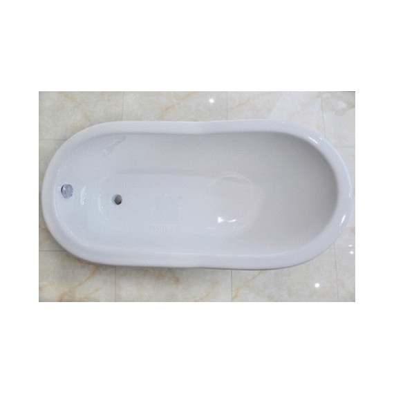 Ванна отдельностоящая Magliezza Gracia BR 170x76 см, черный (ножки бронза) фото 4