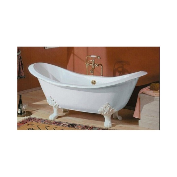 Ванна отдельностоящая Magliezza Julietta WH 183x78 см (ножки белые) фото 4