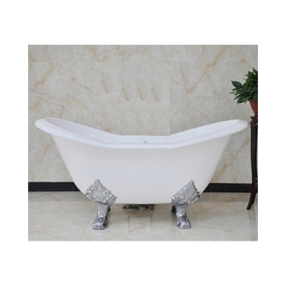 Ванна отдельностоящая Magliezza Julietta CR 183x78 см (ножки хром) фото 5