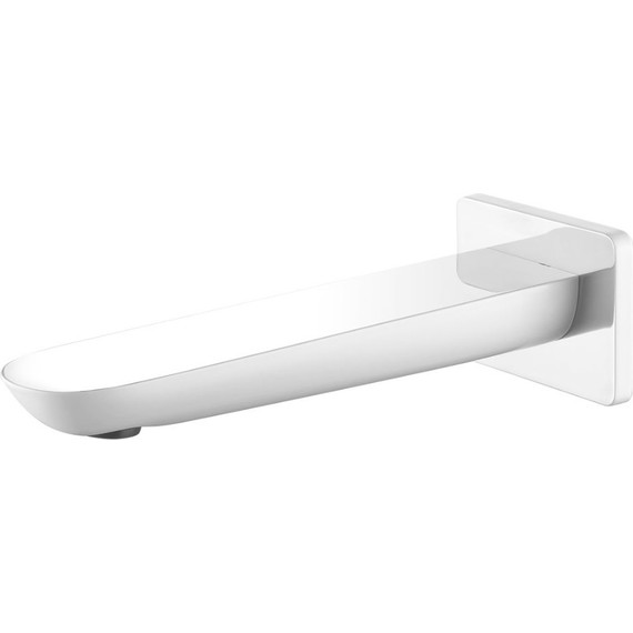 Излив для ванны Lemark Melange LM4981CW, хром/белый фото 