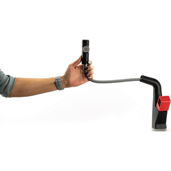 Смеситель для кухни Lemark Soul LM6008BR, черный/красный - 6 Смеситель для кухни Lemark Soul LM6008BR, черный/красный фото 6