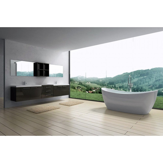 Ванна отдельностоящая Art&Max 180x78 см AM-502-1800-780 фото 3