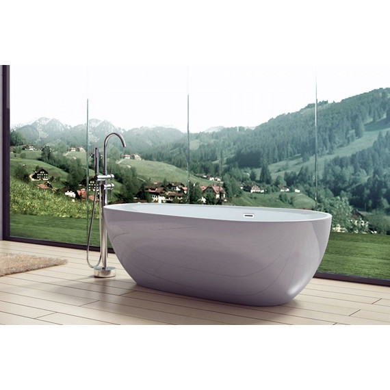 Ванна отдельностоящая Art&Max 167x84 см AM-506-1670-845 фото 3