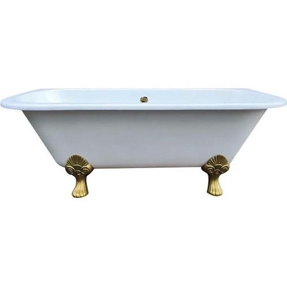 Ванна отдельностоящая Magliezza Elena BR 170x76 см (ножки бронза) фото 2