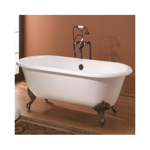 Ванна отдельностоящая Magliezza Patricia BR 168x76 см (ножки бронза) фото 2