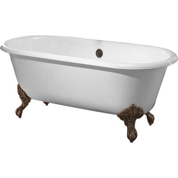 Ванна отдельностоящая Magliezza Patricia BR 168x76 см (ножки бронза) фото 