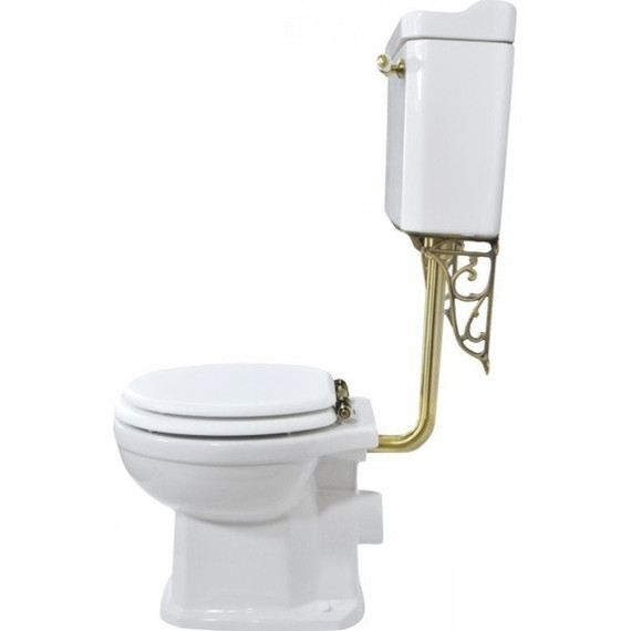 Унитаз-компакт Magliezza Retro 7009 (механизм слива бронза) фото 8