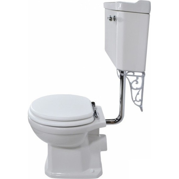 Унитаз-компакт Magliezza Retro 7009 (механизм слива хром) фото 3