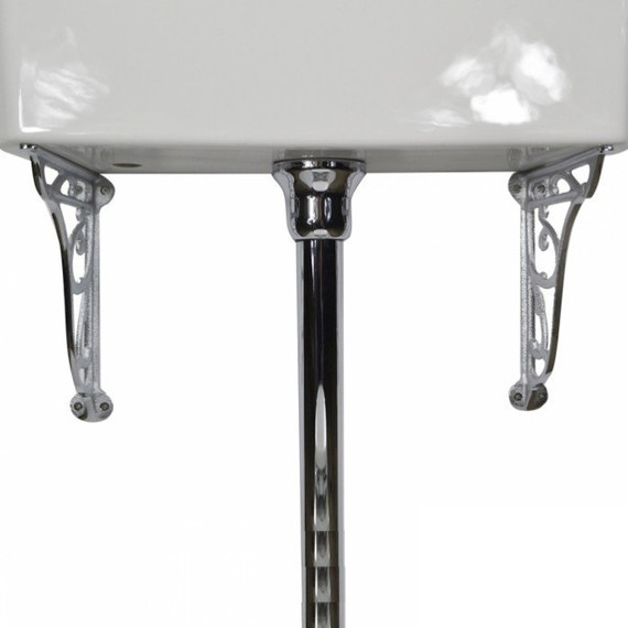 Унитаз-компакт Magliezza Retro 7009 (механизм слива хром) фото 7