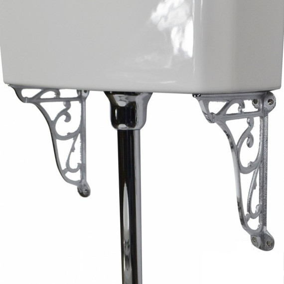 Унитаз-компакт Magliezza Retro 7009 (механизм слива хром) фото 8