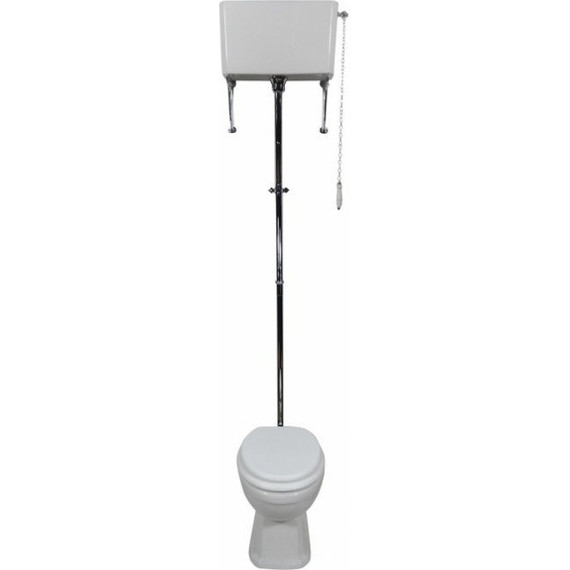 Унитаз-компакт Magliezza Retro 7010 (механизм слива хром) фото 3