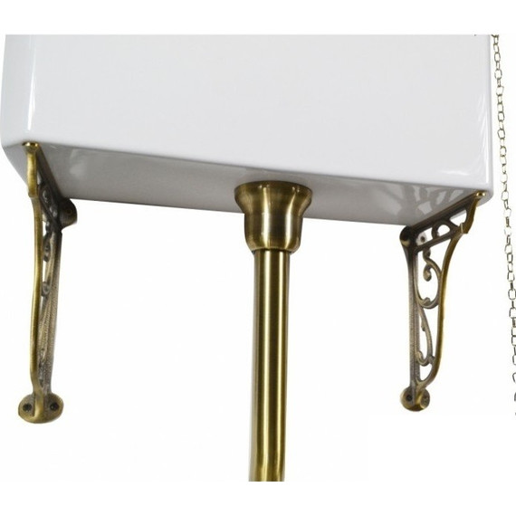 Унитаз-компакт Magliezza Retro 7010 (механизм слива бронза) фото 8