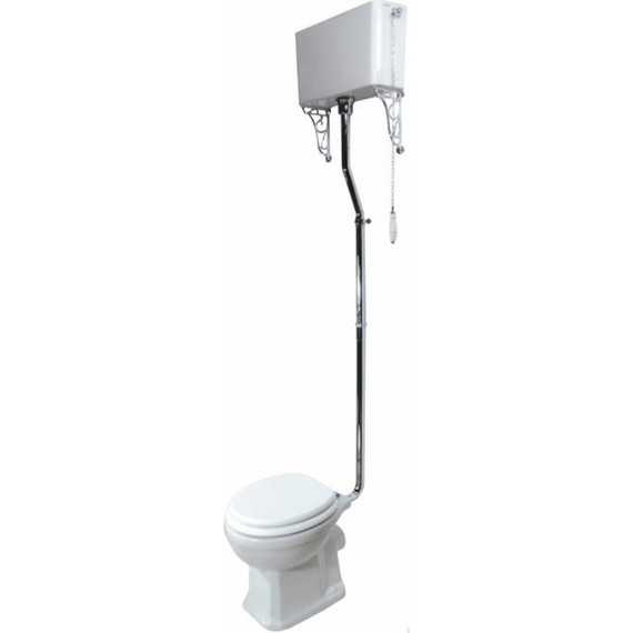 Унитаз-компакт Magliezza Retro 7010 (механизм слива хром) фото 2