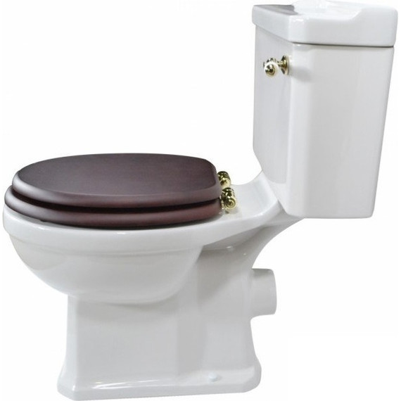 Унитаз-компакт Magliezza Retro 7011 (механизм слива золото) фото 5