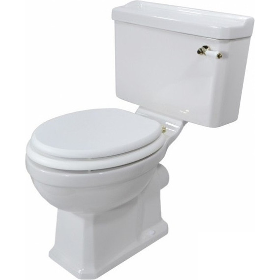 Унитаз-компакт Magliezza Retro 7011 (механизм слива золото) фото 3