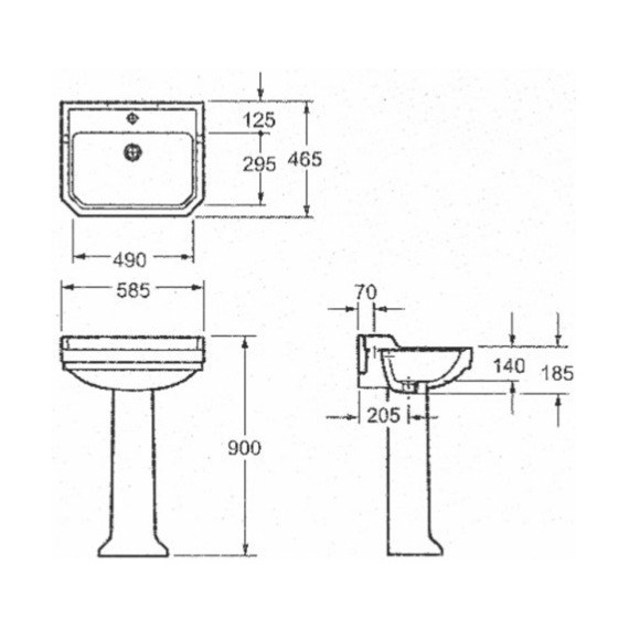 Пьедестал Magliezza Retro 7013 фото 3