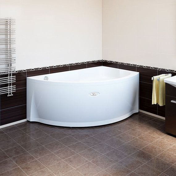 Ванна акриловая Радомир Модерна 160x100 см R (в комплекте каркас) фото 5