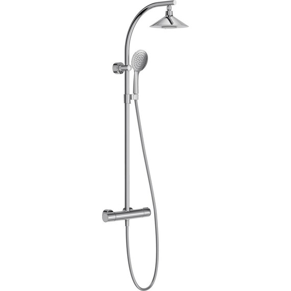 Душевая стойка с термостатом Jacob Delafon Moxie E5799-CP фото 