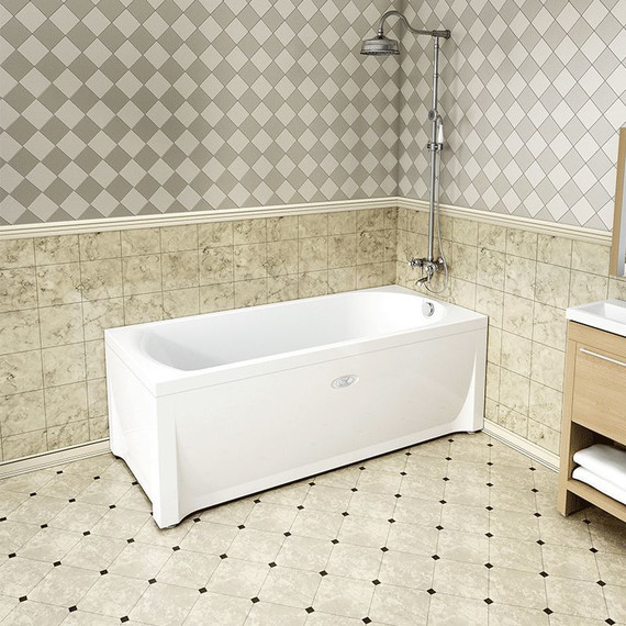 Ванна акриловая Радомир Николь 180x80 см (в комплекте каркас), Размер - мм: 1800х800 - 6 Ванна акриловая Радомир Николь 180x80 см (в комплекте каркас), Размер - мм: 1800х800 фото 6