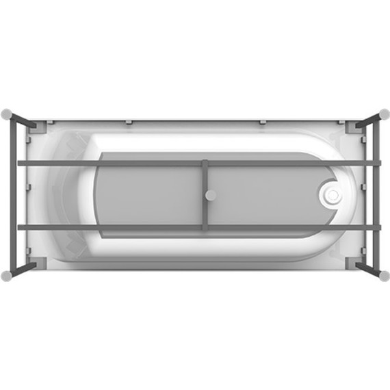 Ванна акриловая Радомир Николь 180x80 см (в комплекте каркас), Размер - мм: 1800х800 - 8 Ванна акриловая Радомир Николь 180x80 см (в комплекте каркас), Размер - мм: 1800х800 фото 8