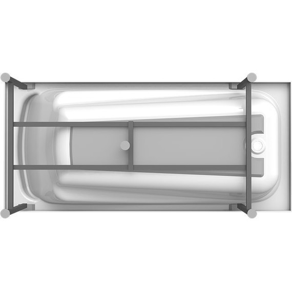 Ванна акриловая Радомир Роза 170x77 см (в комплекте каркас) фото 7
