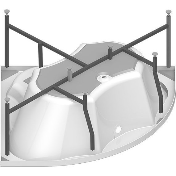 Ванна акриловая Радомир Сандра 149x149 см (в комплекте каркас) - 7 Ванна акриловая Радомир Сандра 149x149 см (в комплекте каркас) фото 7