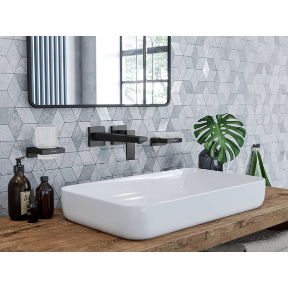 Мыльница Hansgrohe AddStoris 41746670, черный матовый фото 2