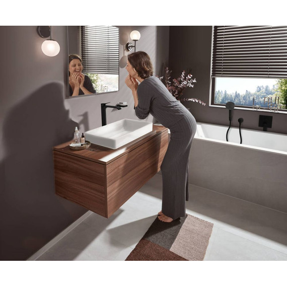 Мыльница Hansgrohe AddStoris 41746670, черный матовый фото 5