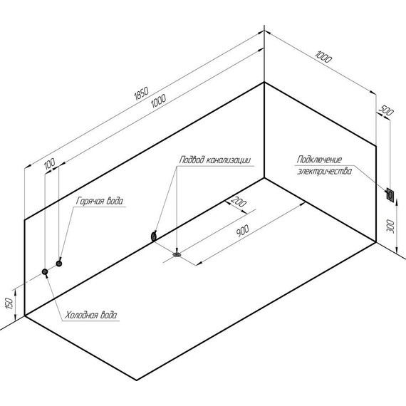 Ванна гидромассажная Радомир Хельга 185x100 см (Гидромассаж "Стандарт" Gold) фото 3