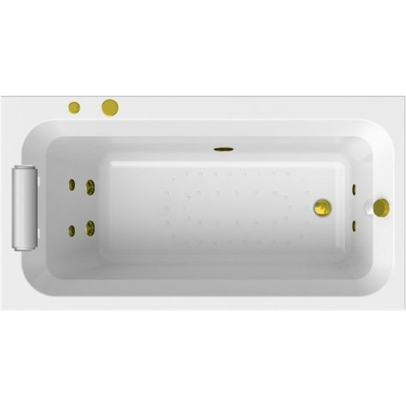 Ванна гидромассажная Радомир Хельга 170x90 см (Гидромассаж "Релакс" Gold) фото 