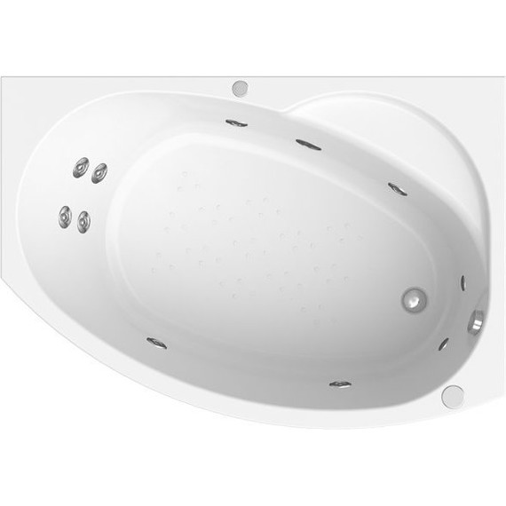 Ванна гидромассажная Радомир Монти 150x105 см R (Гидромассаж "Актив") фото 