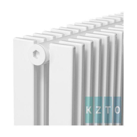 Вертикальный радиатор KZTO Параллели В 1-1500-15 380х1530 мм (15 секций) фото 9