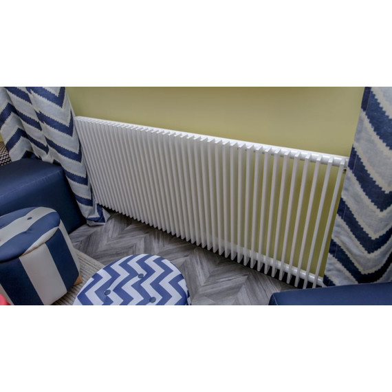 Вертикальный радиатор KZTO Параллели В 1-1500-15 380х1530 мм (15 секций) фото 4