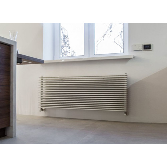 Вертикальный радиатор KZTO Параллели Г 1-300-75 330х1880 мм (75 секций) фото 5