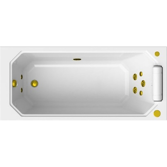 Ванна гидромассажная Радомир Уэльс 170x75 см (Гидромассаж "Релакс" Gold) фото 