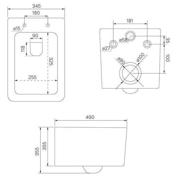 Унитаз подвесной безободковый Iddis Bridge BRIRDSEi25 с крышкой микролифт - 10 Унитаз подвесной безободковый Iddis Bridge BRIRDSEi25 с крышкой микролифт фото 10