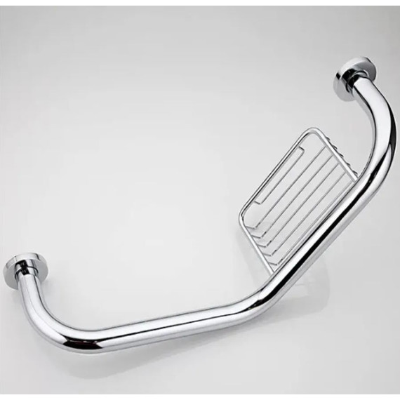 Поручень для ванны с мыльницей Haiba HB1719 - 2 Поручень для ванны с мыльницей Haiba HB1719 фото 2