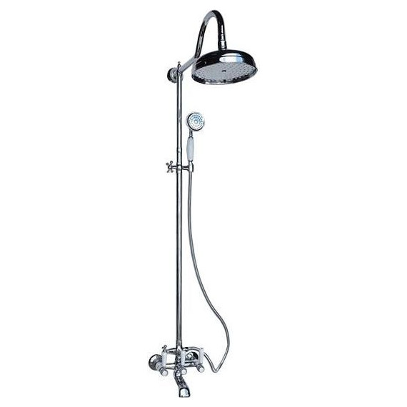 Душевая стойка Magliezza Bianco 11023-cr (верхний душ 300 мм) фото 