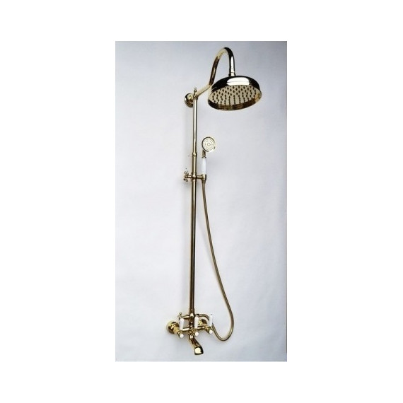 Душевая стойка Magliezza Bianco 11023-do (верхний душ 300 мм), золото фото 2