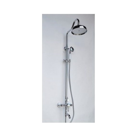 Душевая стойка Magliezza Bianco 13023-cr (верхний душ 300 мм) - 2 Душевая стойка Magliezza Bianco 13023-cr (верхний душ 300 мм) фото 2