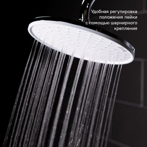 Душевая стойка Iddis Swipe SWI3F97i76 - 9 Душевая стойка Iddis Swipe SWI3F97i76 фото 9